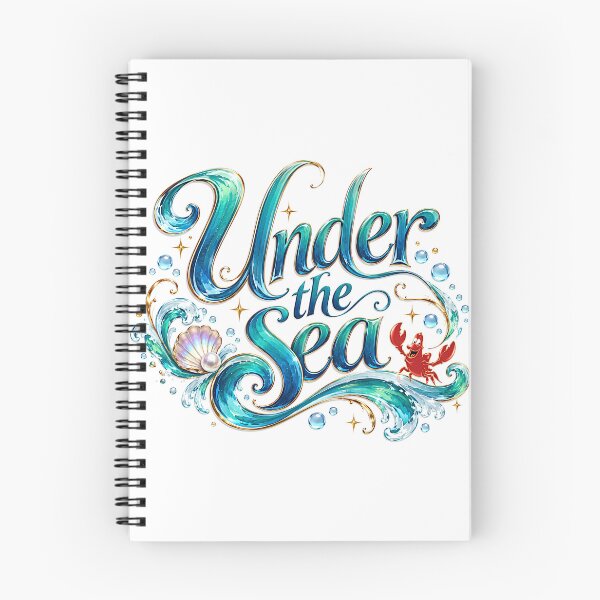 Item preview, The Little Mermaid - UNDER THE SEA designed and sold by Lyric Vault - Rock on.