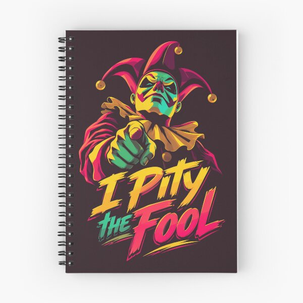 Item preview, I Pity the Fool - Dark Evil Jester  designed and sold by ERODED SELF.