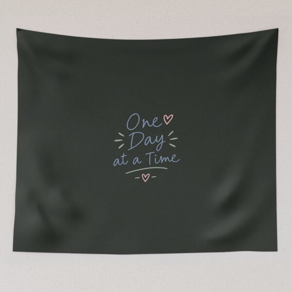 Item preview, One  at a Time – Minimalist Inspirational Quote Design designed and sold by CuteOasis.