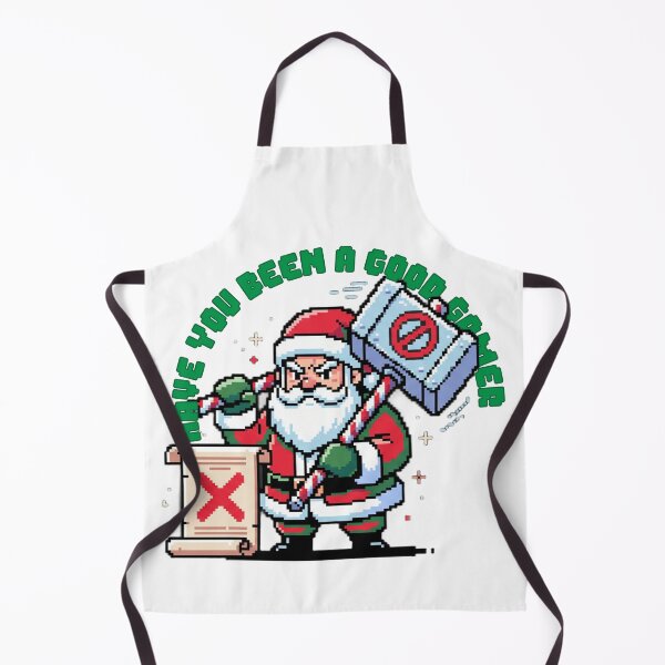 Item preview, santa bam hammer christmas have you been a good gamer pixel art designed and sold by samuzai.
