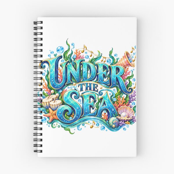 Item preview, The Little Mermaid - UNDER THE SEA designed and sold by Lyric Vault - Rock on.