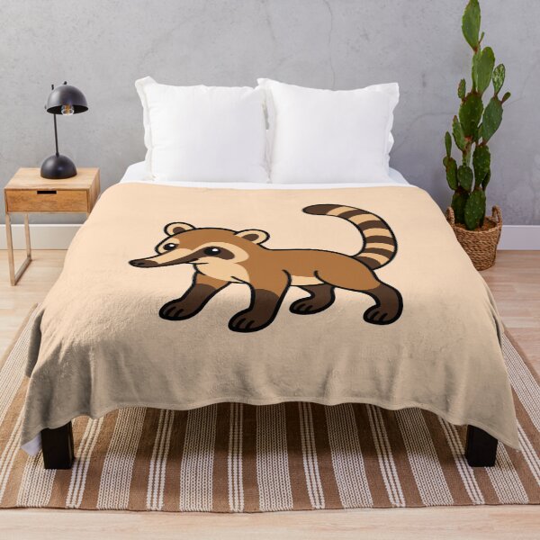 Item preview, Cute Cartoon Coati designed and sold by WildlifeDoodle.