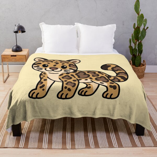 Item preview, Cute Cartoon Clouded Leopard designed and sold by WildlifeDoodle.