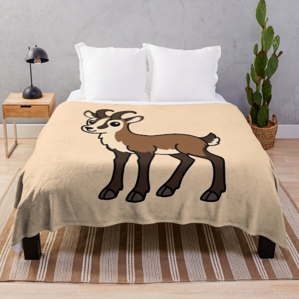 Item preview, Cute Cartoon Chamois designed and sold by WildlifeDoodle.