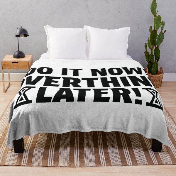 Item preview, Do It Now Overthink Later – Funny Overthinking Quote designed and sold by Plant On Demand.