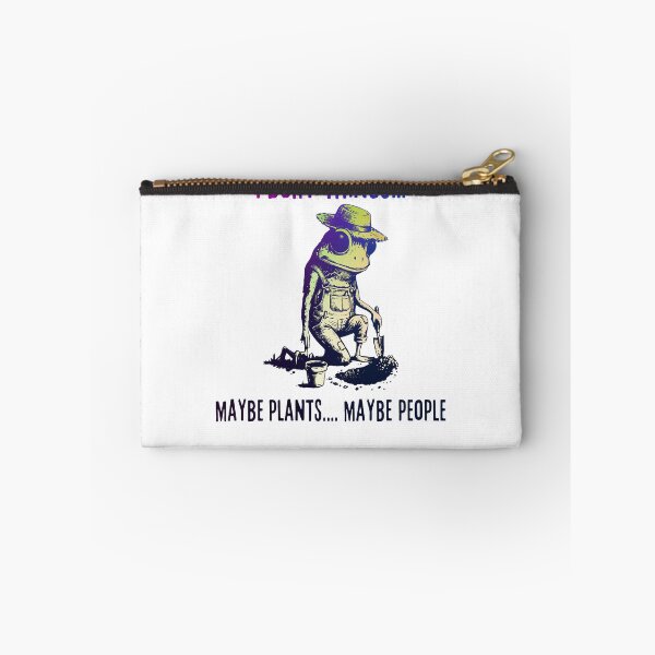 Item preview, I Bury Things Maybe Plants Maybe People Frog Gardener With Trowel designed and sold by mareix.