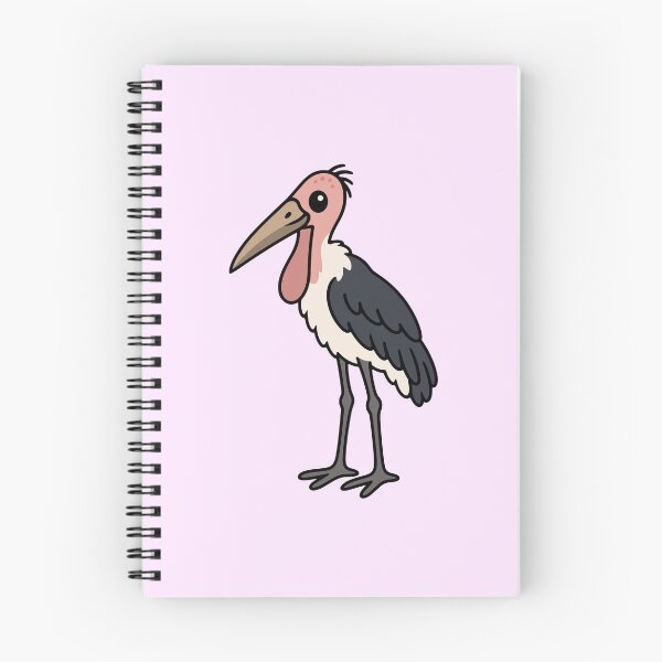 Item preview, Cute Cartoon Marabou Stork designed and sold by WildlifeDoodle.