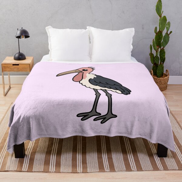 Item preview, Cute Cartoon Marabou Stork designed and sold by WildlifeDoodle.