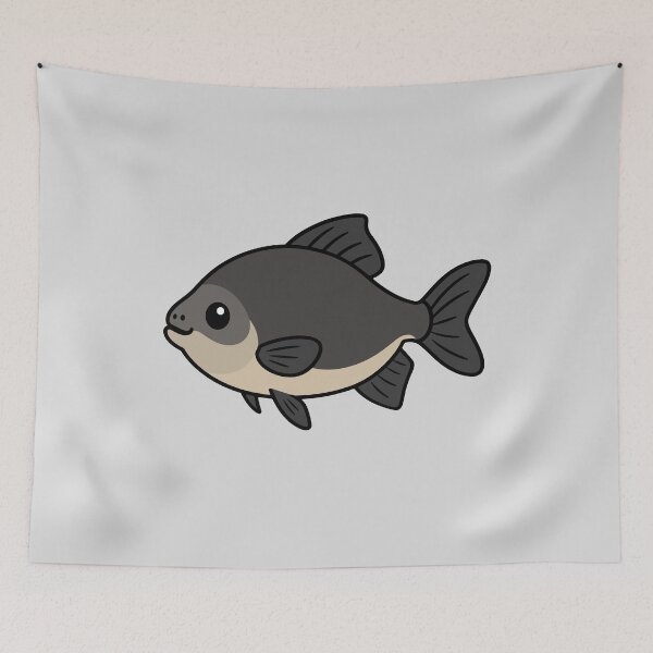 Item preview, Cute Cartoon Pacu designed and sold by WildlifeDoodle.