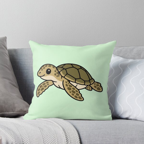 Item preview, Cute Cartoon Olive Ridley Turtle designed and sold by WildlifeDoodle.