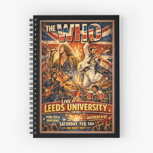 Item preview, The Who Vintage Concert Poster 1970 designed and sold by Halifaxartguy.