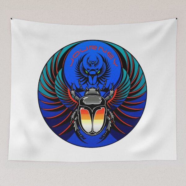 Item preview, Journey Scarab Vintage Band Logo designed and sold by Ctrl+AltGalaxy.