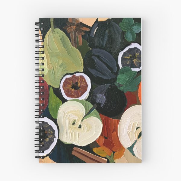 Item preview, Celebrate the Beauty of Autumn with Vibrant Apples, Juicy Oranges and Rich Figs designed and sold by OlfactoART Studio.