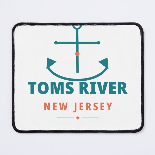 Item preview, Toms River New Jersey Anchor — Minimal Nautical Shore Design designed and sold by LifebyDesigning.