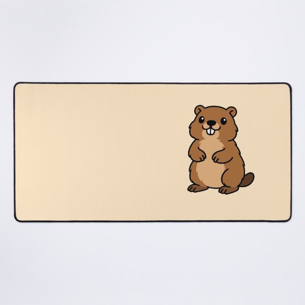 Item preview, Cute Cartoon Groundhog designed and sold by WildlifeDoodle.
