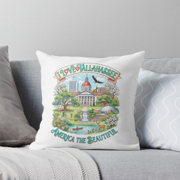 Item preview, Tallahassee Florida - State Capital, Old Capitol Building, Maclay Gardens & College Town Souvenir designed and sold by Illumine-World.