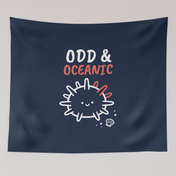 Item preview, Odd & Oceanic Sea Urchin – Ocean Wonders Marine Life Design designed and sold by Sea Gem.