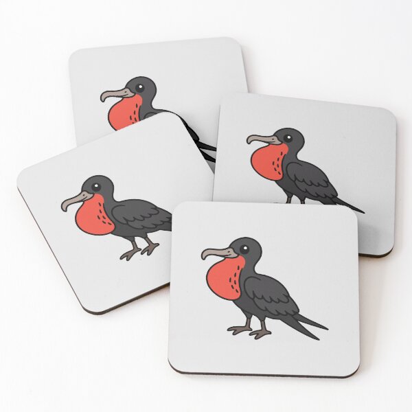 Item preview, Cute Cartoon Frigatebird designed and sold by WildlifeDoodle.