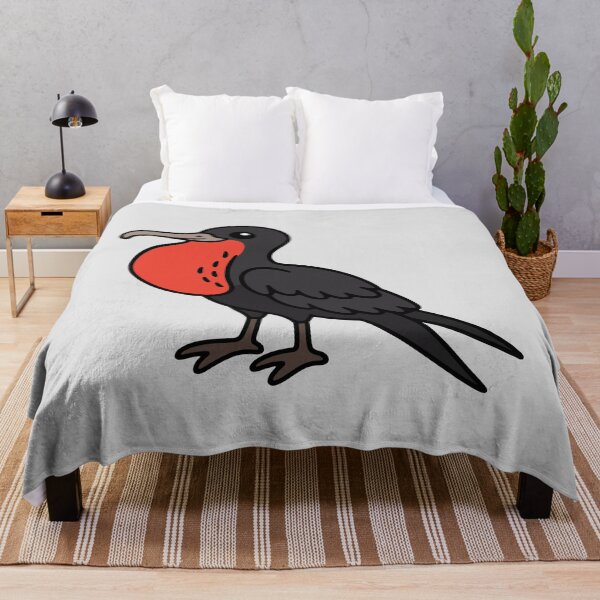 Item preview, Cute Cartoon Frigatebird designed and sold by WildlifeDoodle.