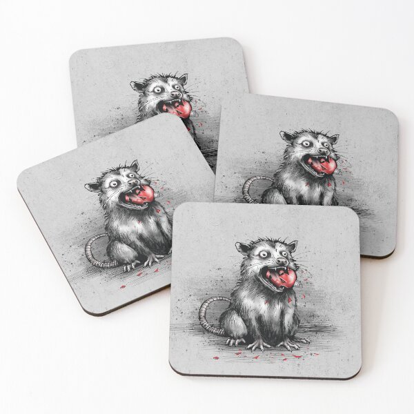 Item preview, Funny Christmas Hate Introvert Opossum Eating Glass Bauble Trash Animal HD Online Store designed and sold by bard-art.