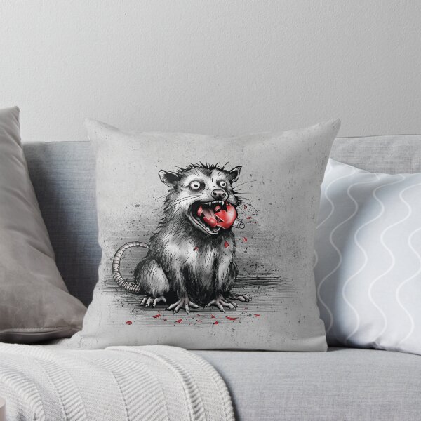 Item preview, Funny Christmas Hate Introvert Opossum Eating Glass Bauble Trash Animal HD Online Store designed and sold by bard-art.