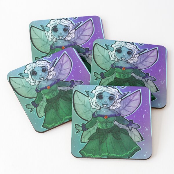 Item preview, Magical Green Alien Fairy Girl designed and sold by Kawkaw-Louz.