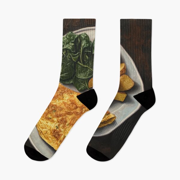 Item preview, Golden Cheese Omelet with Roasted Potatoes designed and sold by Shannon Hilson.