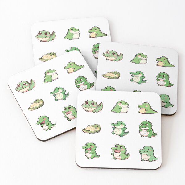 Item preview, Cute chubby crocodile  designed and sold by HarshBrown.