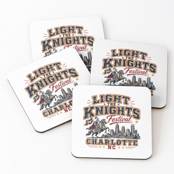 Item preview, Charlotte North Carolina Festival Armored Knight Horse Skyline designed and sold by IRON WINGS /USAF.