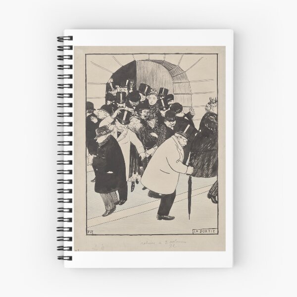 Item preview, Félix Vallotton - The Exit designed and sold by GraphycoPublish.