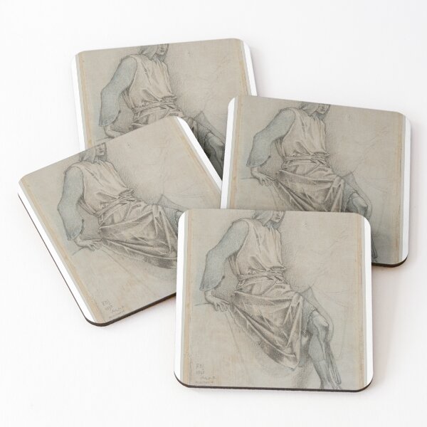 Item preview, Edward Burne-Jones - Study of Gawain for the Holy Grail Tapestries designed and sold by GraphycoPublish.