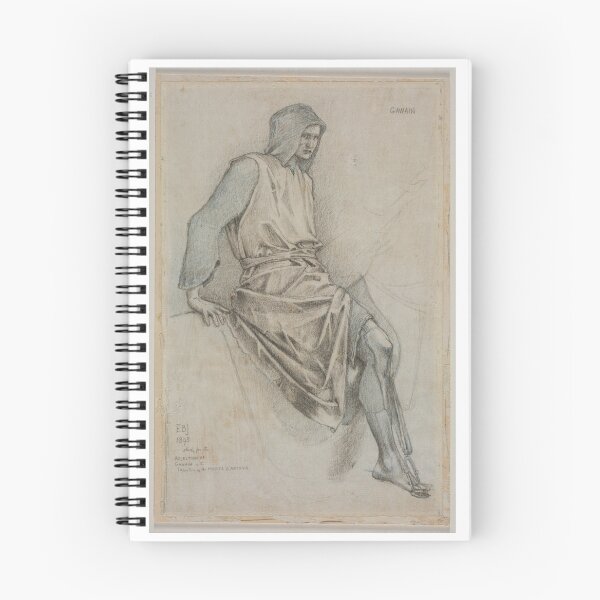 Item preview, Edward Burne-Jones - Study of Gawain for the Holy Grail Tapestries designed and sold by GraphycoPublish.