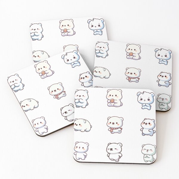 Item preview, Cute chibi polar bear designed and sold by HarshBrown.