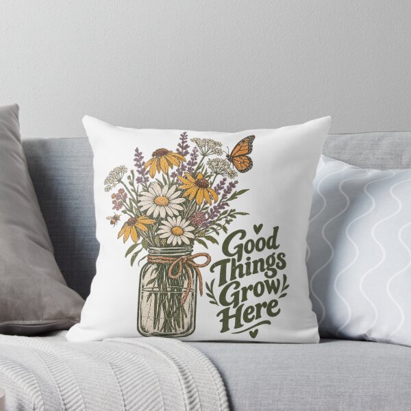 Item preview, Vintage Retro Wild Flower Lover Design designed and sold by DivineHaven.