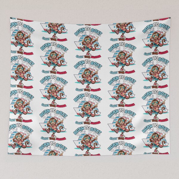 Item preview, Born to Boat Enjoy Your Summer designed and sold by SawasdeeArigato.