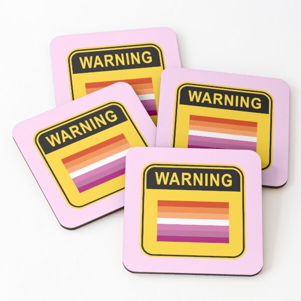 Item preview, Warning Lesbian  designed and sold by deathbrittany.