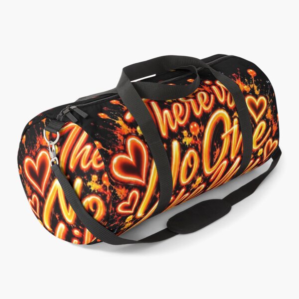 Item preview, There Is No One Like You – Fiery Orange Neon Graffiti designed and sold by DansCreations42.