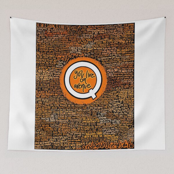 Item preview, You Live on the Avenue w/ Background designed and sold by AddyCats.