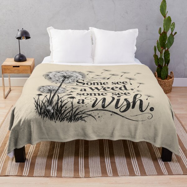 Item preview, Some See a Weed Some See a Wish – Vintage Dandelion Botanical Art designed and sold by azule1.
