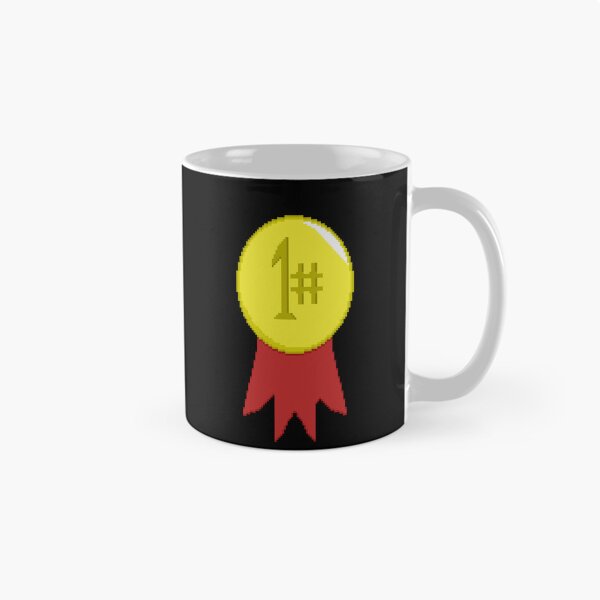 Item preview, First Place Medal – Gold Trophy Pixel Art designed and sold by Print_Lab.