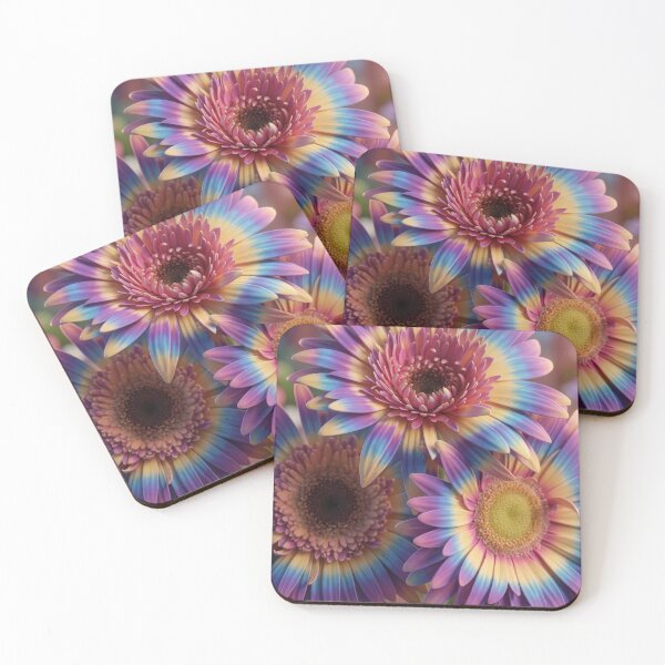 Item preview, Tie Dye Flowers No 9 designed and sold by bloomingvine.