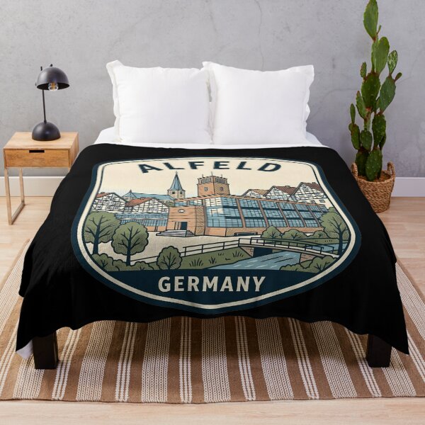 Item preview, Retro Alfeld Vintage Travel Badge designed and sold by k3rstman1.