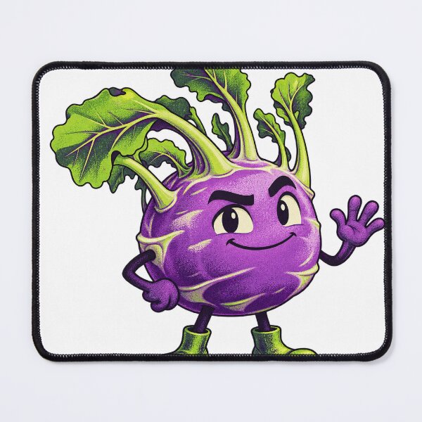 Item preview, Purple Kohlrabi with a Punk Leaf Crown designed and sold by Drip stamp.