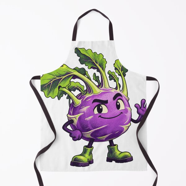 Item preview, Purple Kohlrabi with a Punk Leaf Crown designed and sold by Drip stamp.