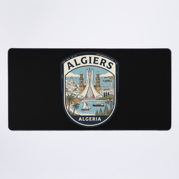 Item preview, Retro Algiers Vintage Travel Badge designed and sold by k3rstman1.
