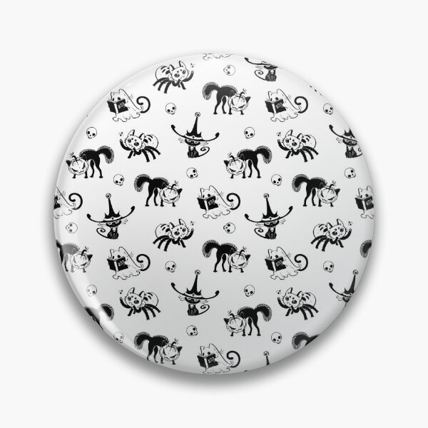 Item preview, Halloween Kitties Pattern designed and sold by meowbug.