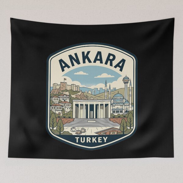 Item preview, Retro Ankara Vintage Travel Badge designed and sold by k3rstman1.