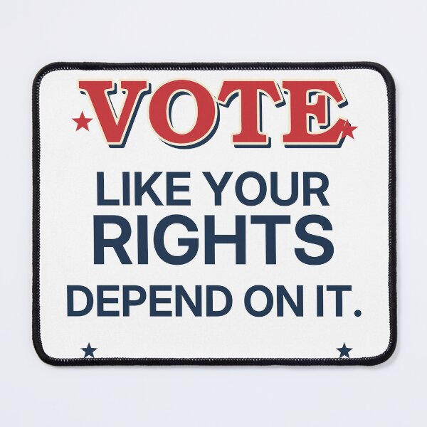 Item preview, Vote Like Your Rights Depend On It designed and sold by allthingscrafts.