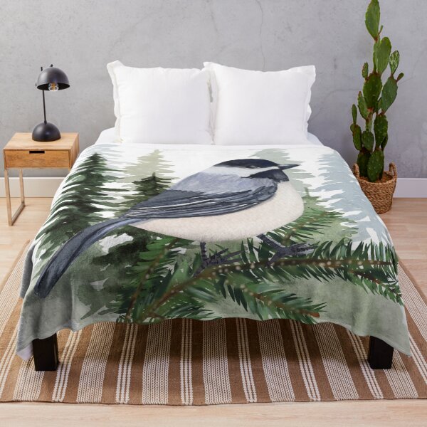 Item preview, Chickadee Bird Art designed and sold by SeaStarAlex.