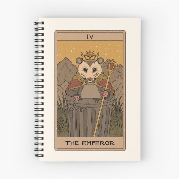 Item preview, The Emperor - Possum Tarot designed and sold by Thiago Corrêa.